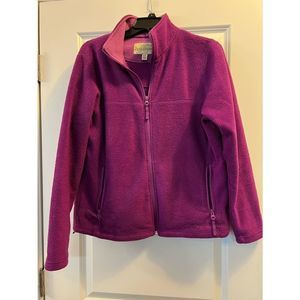 Cabelas woman’s fleece zip up size L
